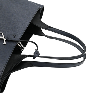 TOD'S | Soft Navy Blue Leather Tote Bag