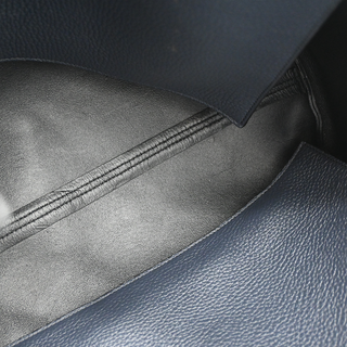 TOD'S | Soft Navy Blue Leather Tote Bag