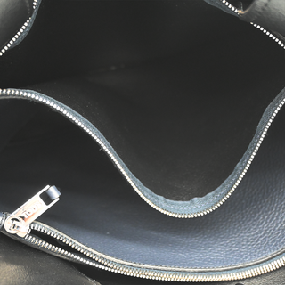 TOD'S | Soft Navy Blue Leather Tote Bag