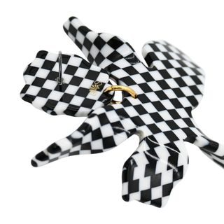 LELE SADOUGHI | Checkerboard Small Paper Lilly Earrings