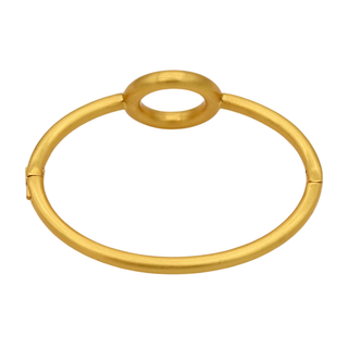 DEAN DAVIDSON | Dome Brushed Gold-Plated Bracelet