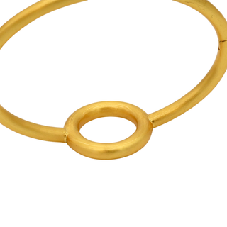 DEAN DAVIDSON | Dome Brushed Gold-Plated Bracelet