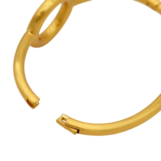 DEAN DAVIDSON | Dome Brushed Gold-Plated Bracelet