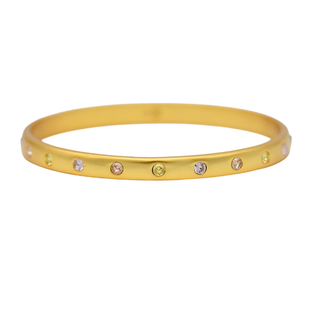 JULIE VOS | Champagne Radiance Rainbow Bangle