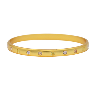 JULIE VOS | Champagne Radiance Rainbow Bangle
