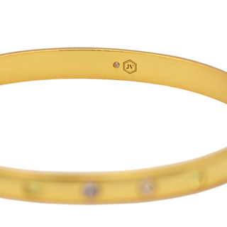 JULIE VOS | Champagne Radiance Rainbow Bangle