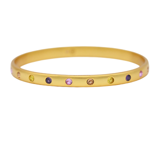 JULIE VOS | Pink Dawn Rainbow Bangle
