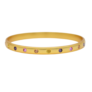 JULIE VOS | Pink Dawn Rainbow Bangle