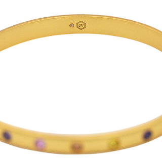 JULIE VOS | Pink Dawn Rainbow Bangle