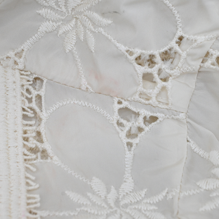 MONCLER | Madeleine Ivory Floral Embroidered Zip Jacket
