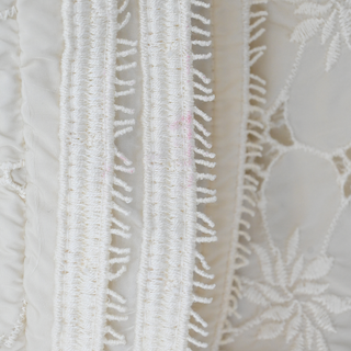 MONCLER | Madeleine Ivory Floral Embroidered Zip Jacket