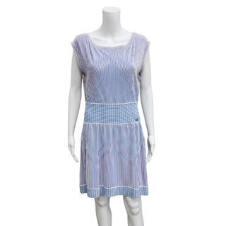 CHANEL | Multicolored Striped Knit Dress