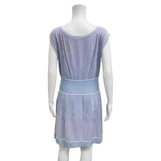 CHANEL | Multicolored Striped Knit Dress