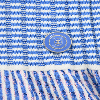 CHANEL | Multicolored Striped Knit Dress