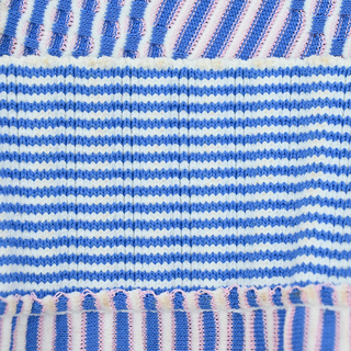 CHANEL | Multicolored Striped Knit Dress