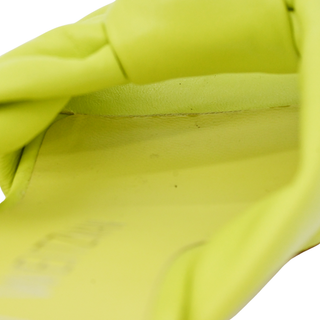STUART WEITZMAN | Lime Playa Ankle Strap Knot Sandals