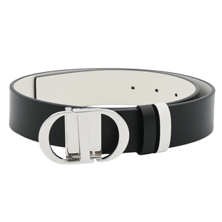 CHRISTIAN DIOR | Reversible 'CD' Leather Belt