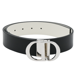 CHRISTIAN DIOR | Reversible 'CD' Leather Belt