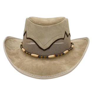 AMERICAN HAT MAKERS | Sierra Latte Suede Leather Cowgirl Hat