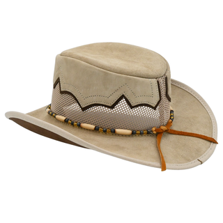 AMERICAN HAT MAKERS | Sierra Latte Suede Leather Cowgirl Hat
