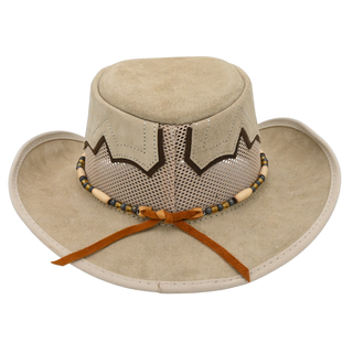 AMERICAN HAT MAKERS | Sierra Latte Suede Leather Cowgirl Hat