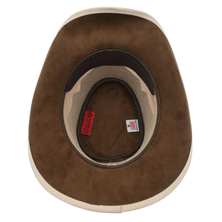 AMERICAN HAT MAKERS | Sierra Latte Suede Leather Cowgirl Hat