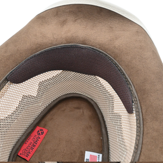 AMERICAN HAT MAKERS | Sierra Latte Suede Leather Cowgirl Hat