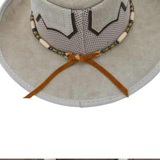 AMERICAN HAT MAKERS | Sierra Latte Suede Leather Cowgirl Hat