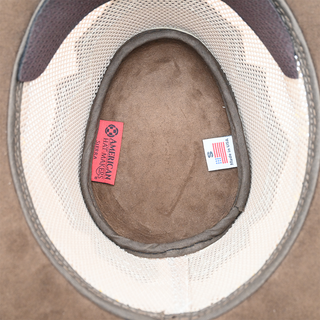 AMERICAN HAT MAKERS | Sierra Latte Suede Leather Cowgirl Hat