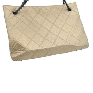 CHANEL | Gold Quilted Reissue Leather Tote Bag