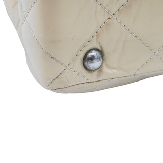 CHANEL | Gold Quilted Reissue Leather Tote Bag