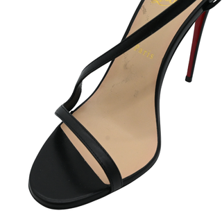 CHRISTIAN LOUBOUTIN | Rosalie Black Leather Heels