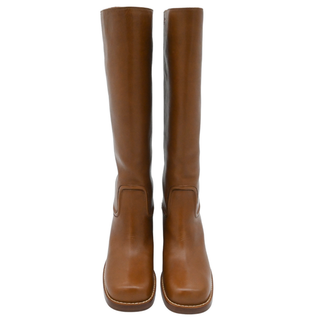 GABRIELA HEARST | Marion Tan Leather Knee-High Boots
