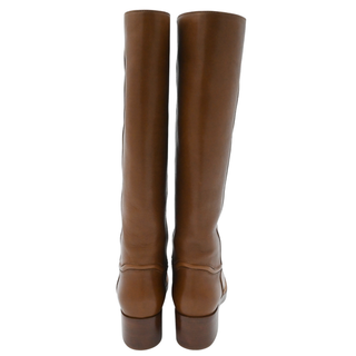 Marion Tan Leather Knee-High Boots