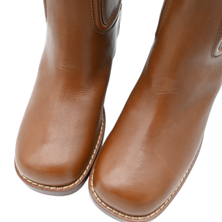 GABRIELA HEARST | Marion Tan Leather Knee-High Boots