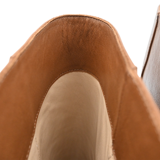Marion Tan Leather Knee-High Boots