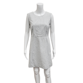 MILLY | Striped Seersucker Shift Mini Dress