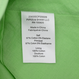 VERONICA BEARD | Molly Pistachio Mini Shirt Dress