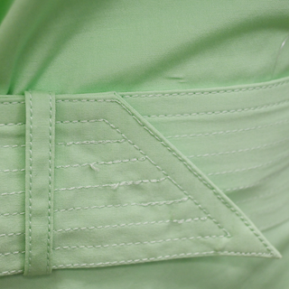 VERONICA BEARD | Molly Pistachio Mini Shirt Dress