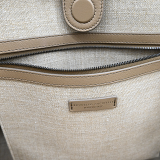 BRUNELLO CUCINELLI | Glamour Striped Sequined Tote Bag