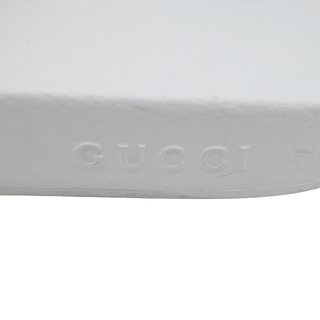 GUCCI | Web Stripe Rubber Slide Sandals