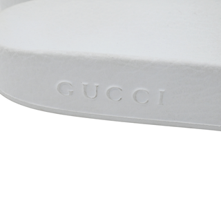 GUCCI | Web Stripe Rubber Slide Sandals