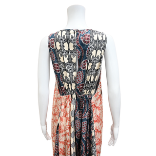 ERIKA CAVALLINI | Multicolor Silk Print Maxi Dress