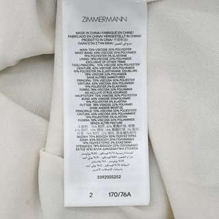 ZIMMERMANN | Lucky Contrast Stripe Skirt