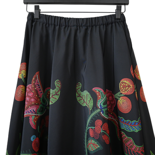 LA DOUBLE J. | Grenadilla Placee Floral Drawstring Skirt