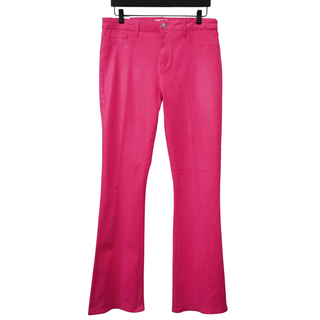 L'AGENCE | Selma Magenta Sleek Baby Boot Jeans