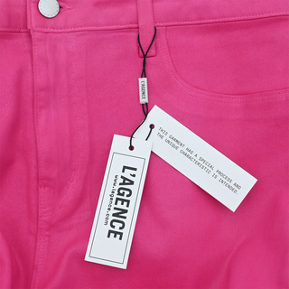 L'AGENCE | Selma Magenta Sleek Baby Boot Jeans