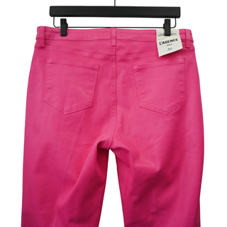 L'AGENCE | Selma Magenta Sleek Baby Boot Jeans