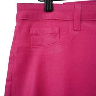 L'AGENCE | Selma Magenta Sleek Baby Boot Jeans