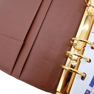 LOUIS VUITTON | Monogram Large Ring Agenda Cover